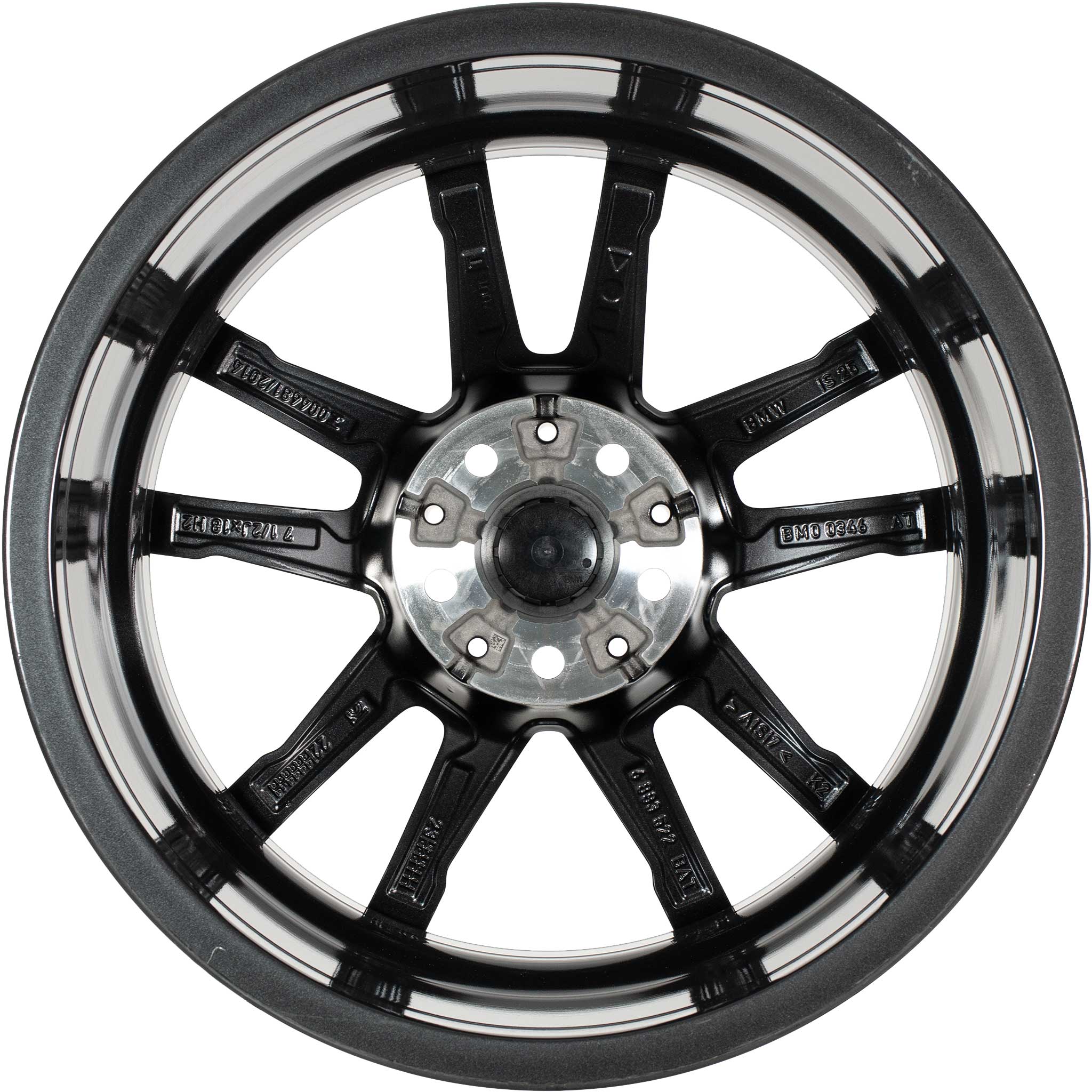 BMW 780 Orbit Grey with Bright Turned Alloy Wheel Product Image #3