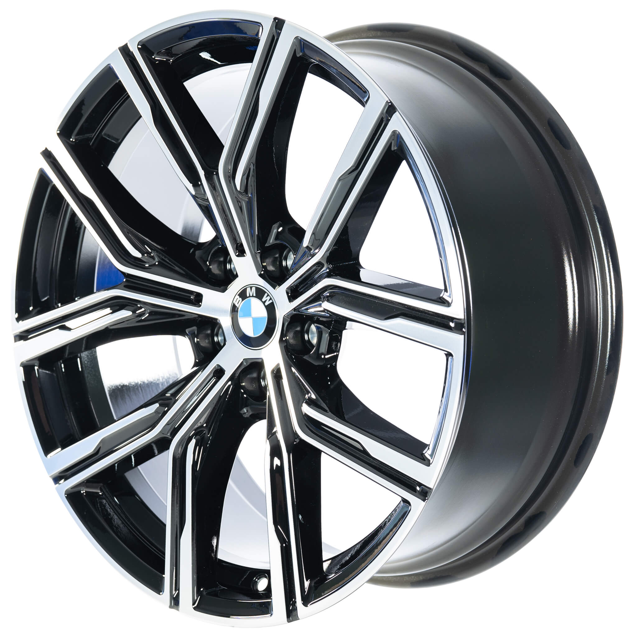 BMW 783 Jet Black with Bright Turned Alloy Wheel Product Image #2
