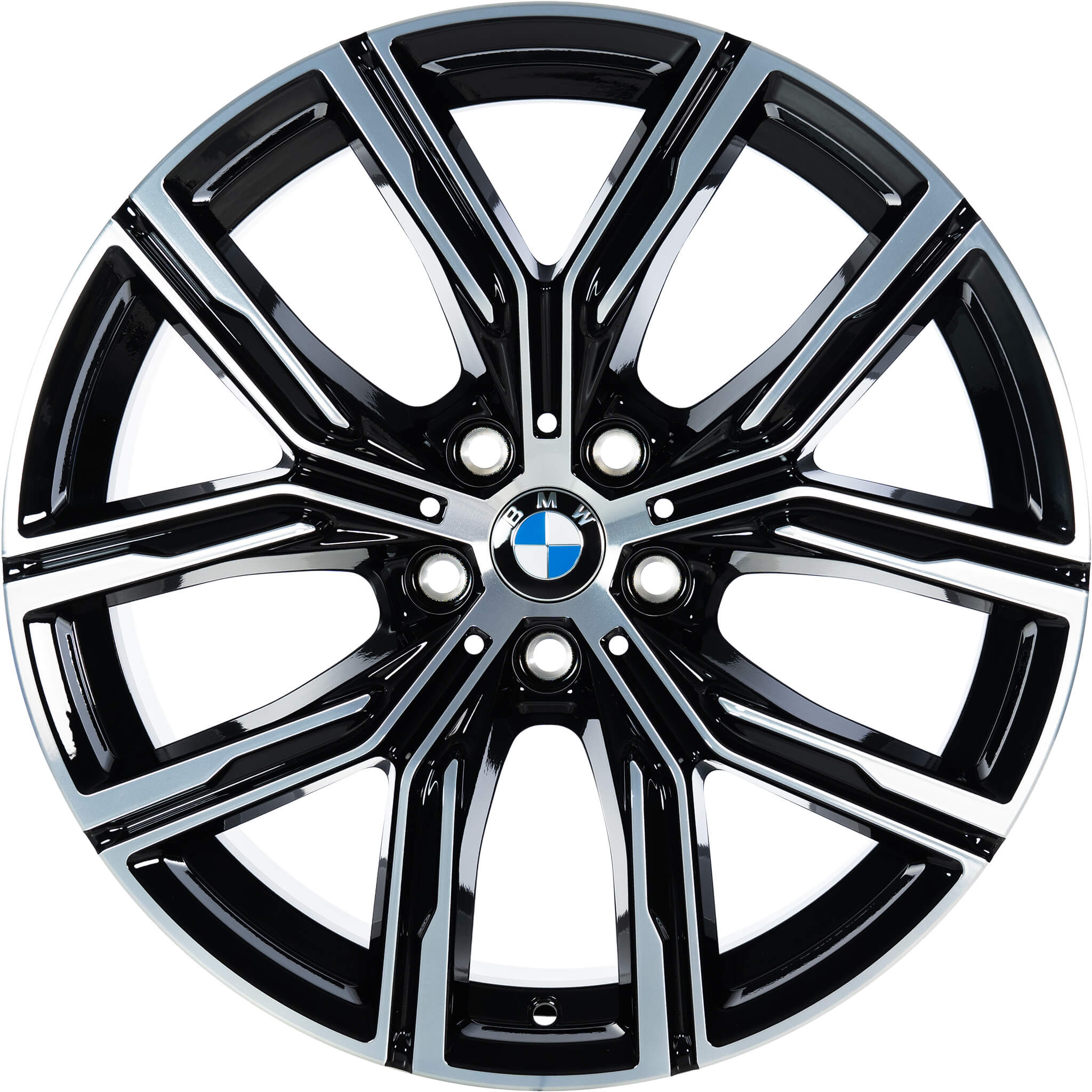 BMW 783 Jet Black with Bright Turned Alloy Wheel Product Image #1