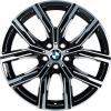 BMW 783 Jet Black with Bright Turned Wheel Img 1