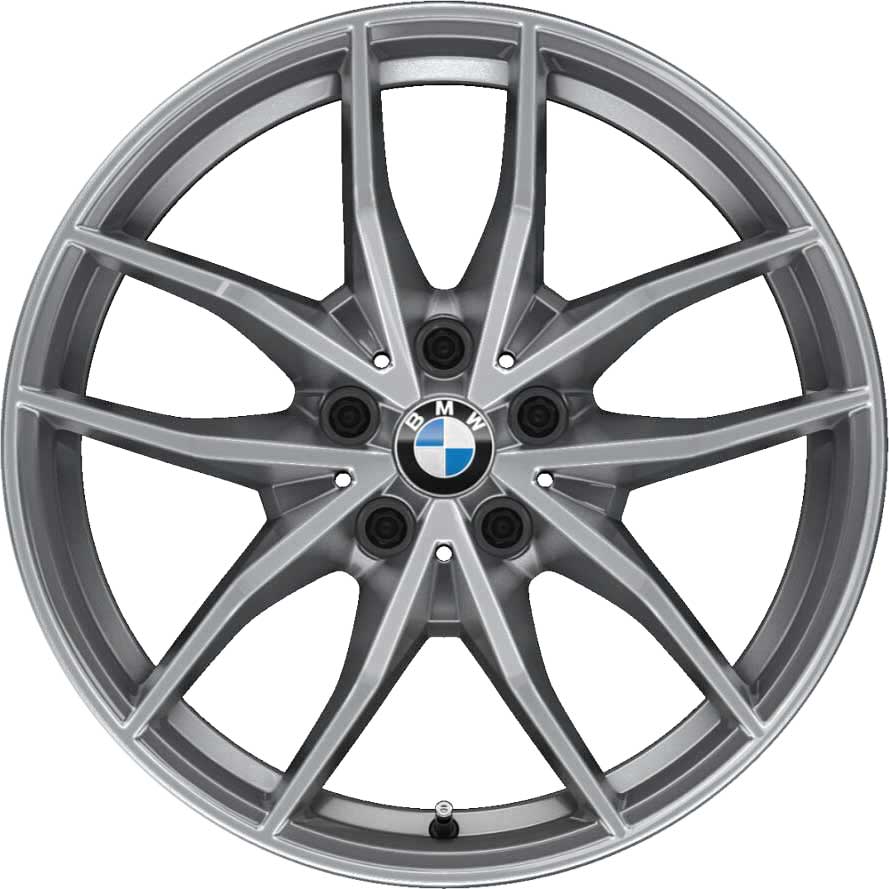 BMW 770 Ferric Grey Alloy Wheel Product Image #1
