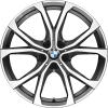 BMW 772 Ferric Grey with Bright Turned Wheel Img 1