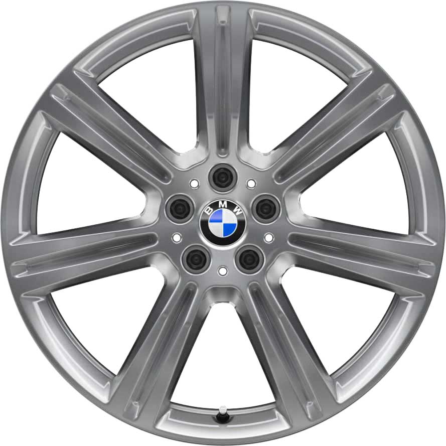 BMW 736 Ferric Grey Alloy Wheel Product Image #1