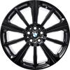 BMW 748M Matt Black Wheel Img 1