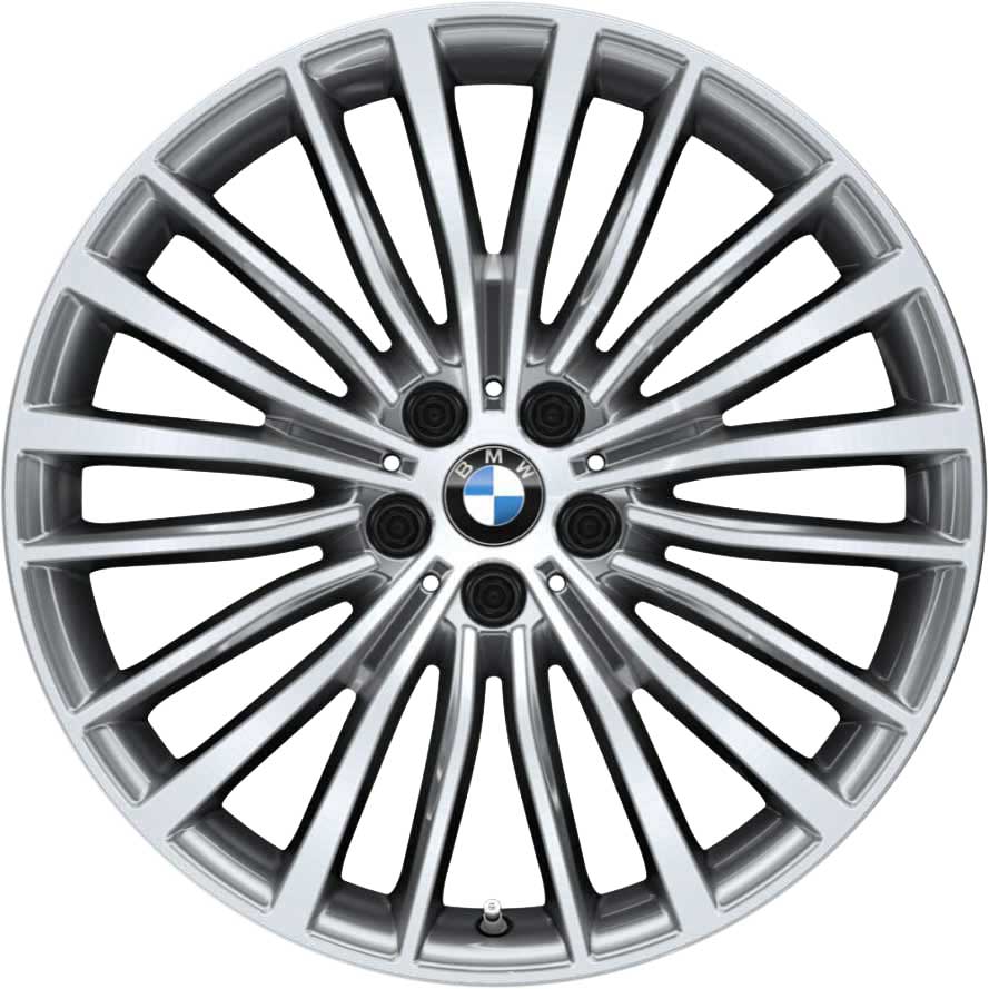 BMW 700 Ferric Grey with Bright Turned Alloy Wheel Product Image #1