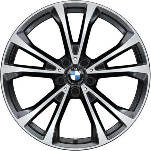 BMW 733 Orbit Grey with Bright Turned Alloy Wheel for BMW 8 Series G16 - Sizes 20in