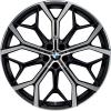 BMW 785M Jet Black Matt with Bright Turned Wheel Img 1
