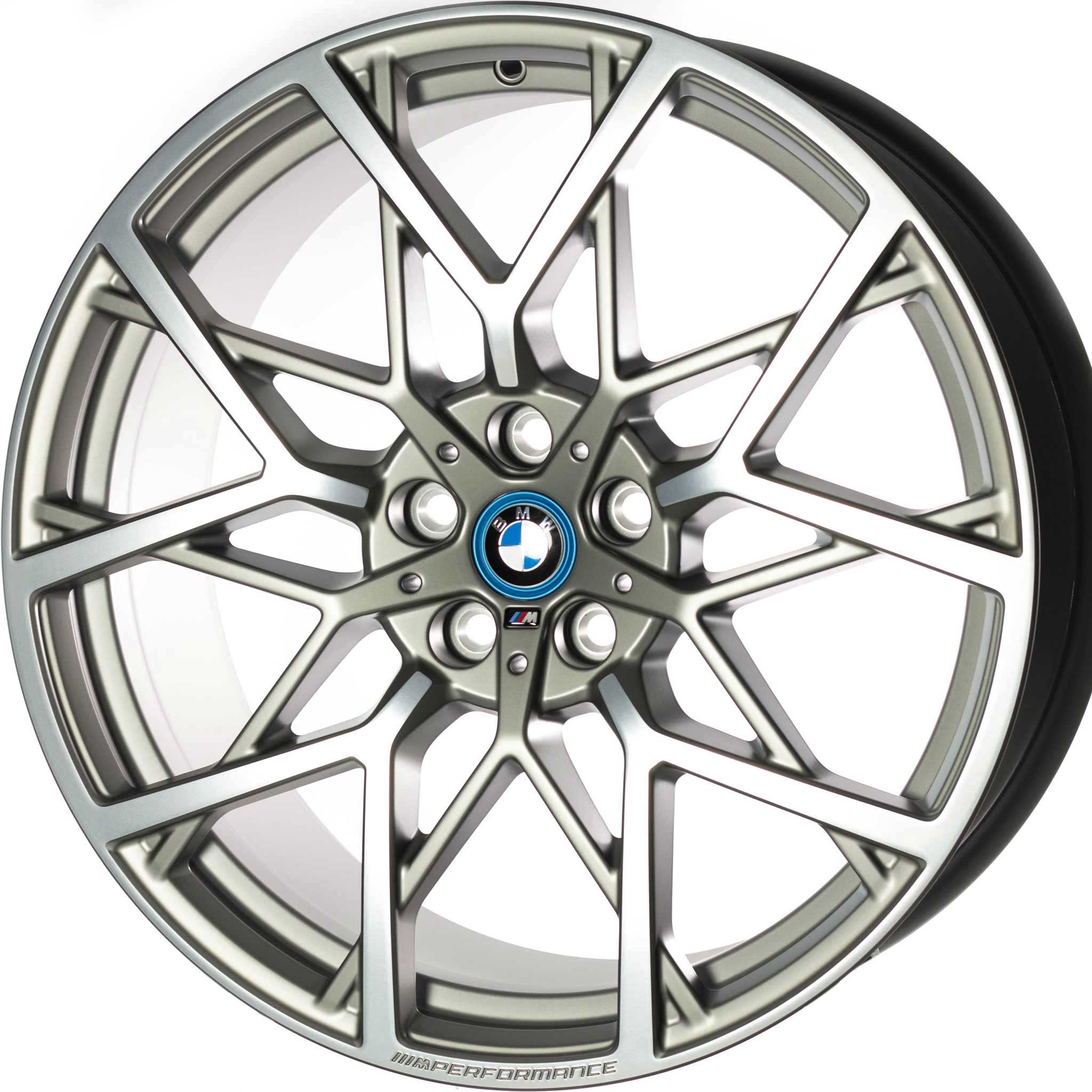 BMW 795M Forged Ferric Grey Matt with Bright Turned Alloy Wheel Product Image #2