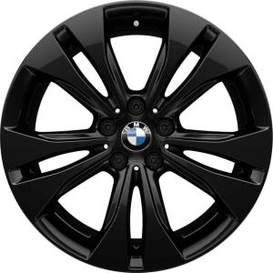 18" BMW 578 Jet Black alloy wheel