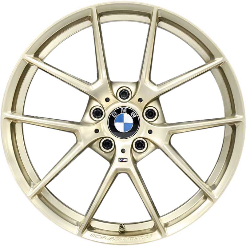 BMW 763M Performance Forged frozen gold matt Alloy Wheel Product Image #1