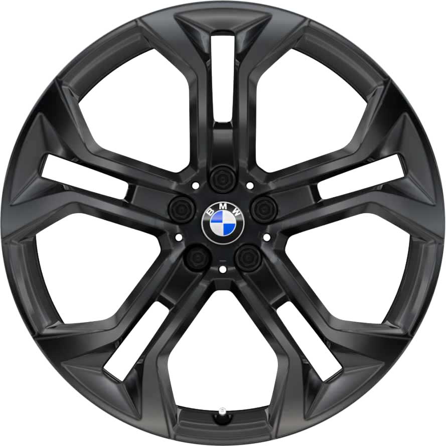 BMW 744 Orbit Grey Alloy Wheel Product Image #1