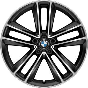 BMW 630 Orbit Grey with Bright Turned Alloy Wheel for BMW 6 Series G32 - Sizes 19in