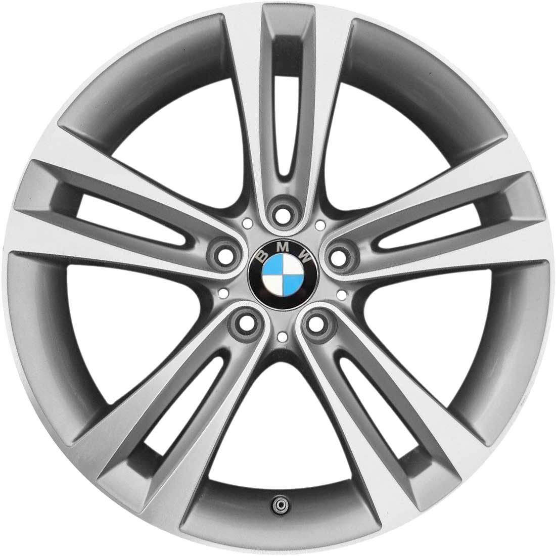 BMW 397 Orbit Grey with Bright Turned Alloy Wheel Product Image #1