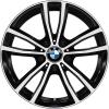 BMW 725 Jet Black with Bright Turned Wheel Img 1