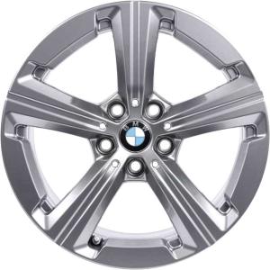 BMW 832 Lightning Grey Alloy Wheel for BMW iX2 U10 - Sizes 17in