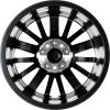 BMW 833 Gunmetal Grey with Bright Turned and Silver Inserts Wheel Img 3