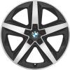BMW 837 Midnight Grey with Bright Turned and Silver Inserts Wheel Img 1