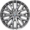 BMW 636 Jet Black with Bright Turned Wheel Img 1