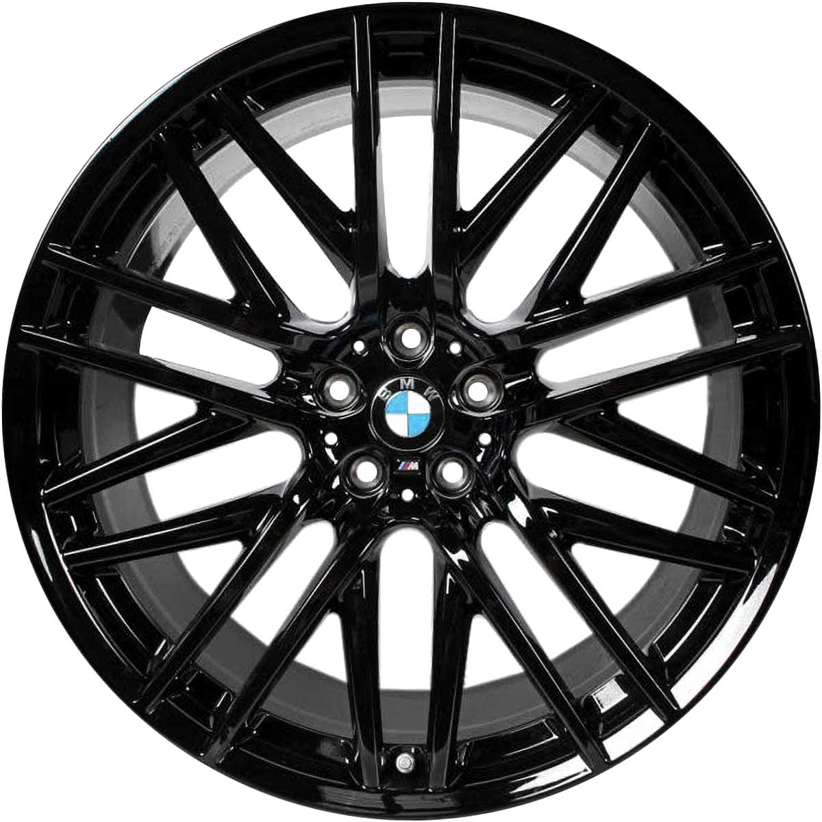 BMW 650M Forged Black Alloy Wheel Product Image #1