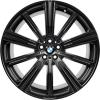 BMW 749M Matt Black Wheel Img 1