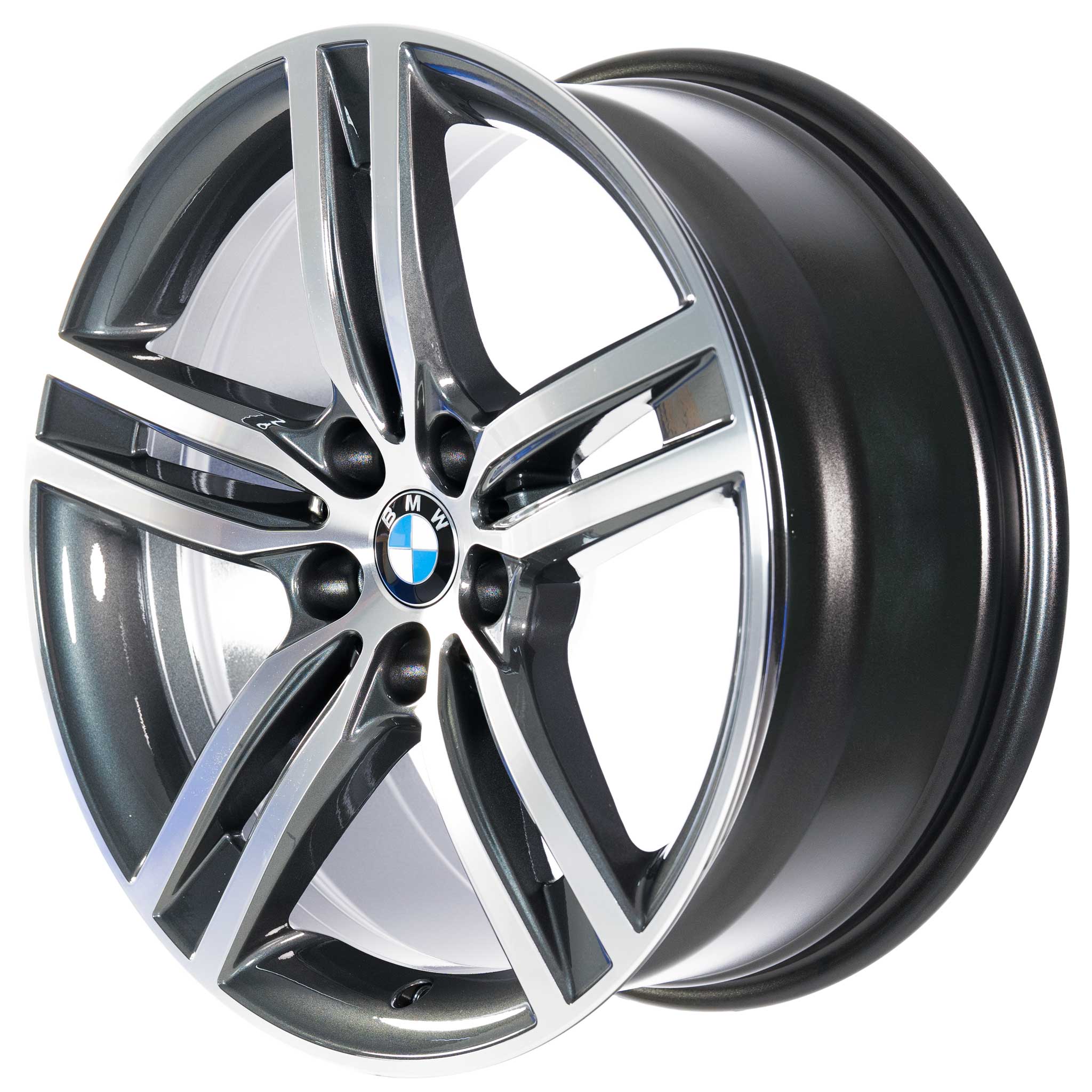 BMW 844 Orbit Grey with Bright Turned Alloy Wheel Product Image #2