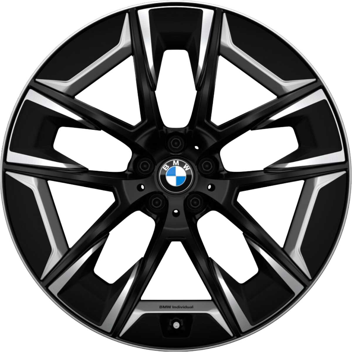 BMW 1001I Jet Black with Bright Turned Alloy Wheel Product Image #1