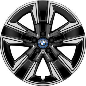 BMW 842 Jet Black Alloy Wheel for BMW iX3 G08 - Sizes 19in