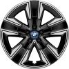 BMW 842 Jet Black Wheel Img 1