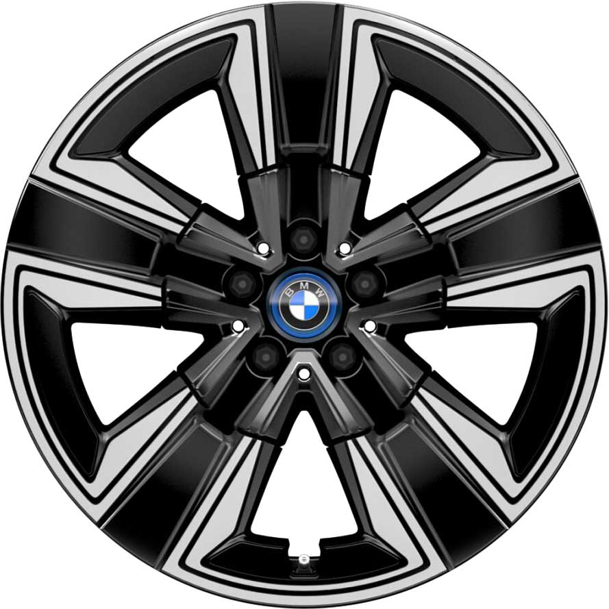 BMW 842 Jet Black Alloy Wheel Product Image #1