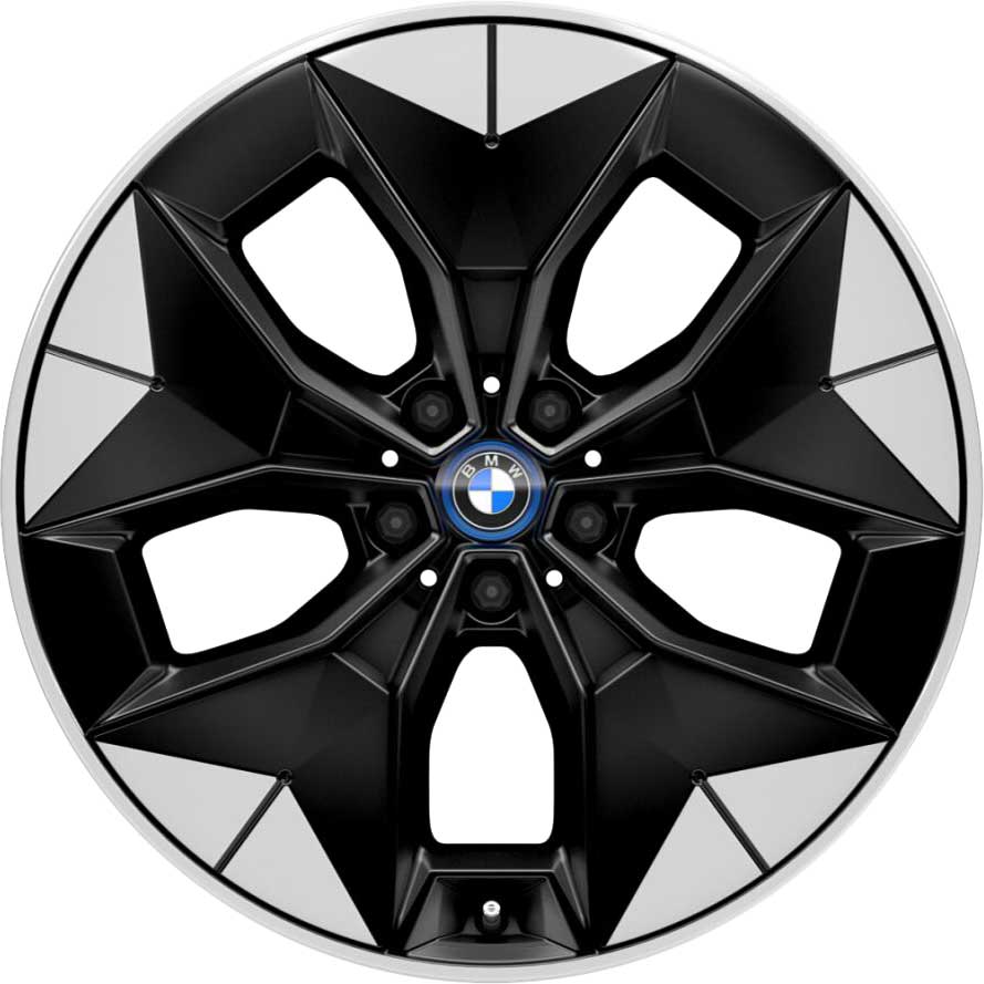 BMW 843 Jet Black Alloy Wheel Product Image #1