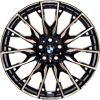 BMW 868M Performance Jet Black with Bright Turned Night Gold Wheel Img 1