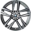 BMW 853 Gunmetal Grey with Bright Turned and Silver Inserts Wheel Img 1