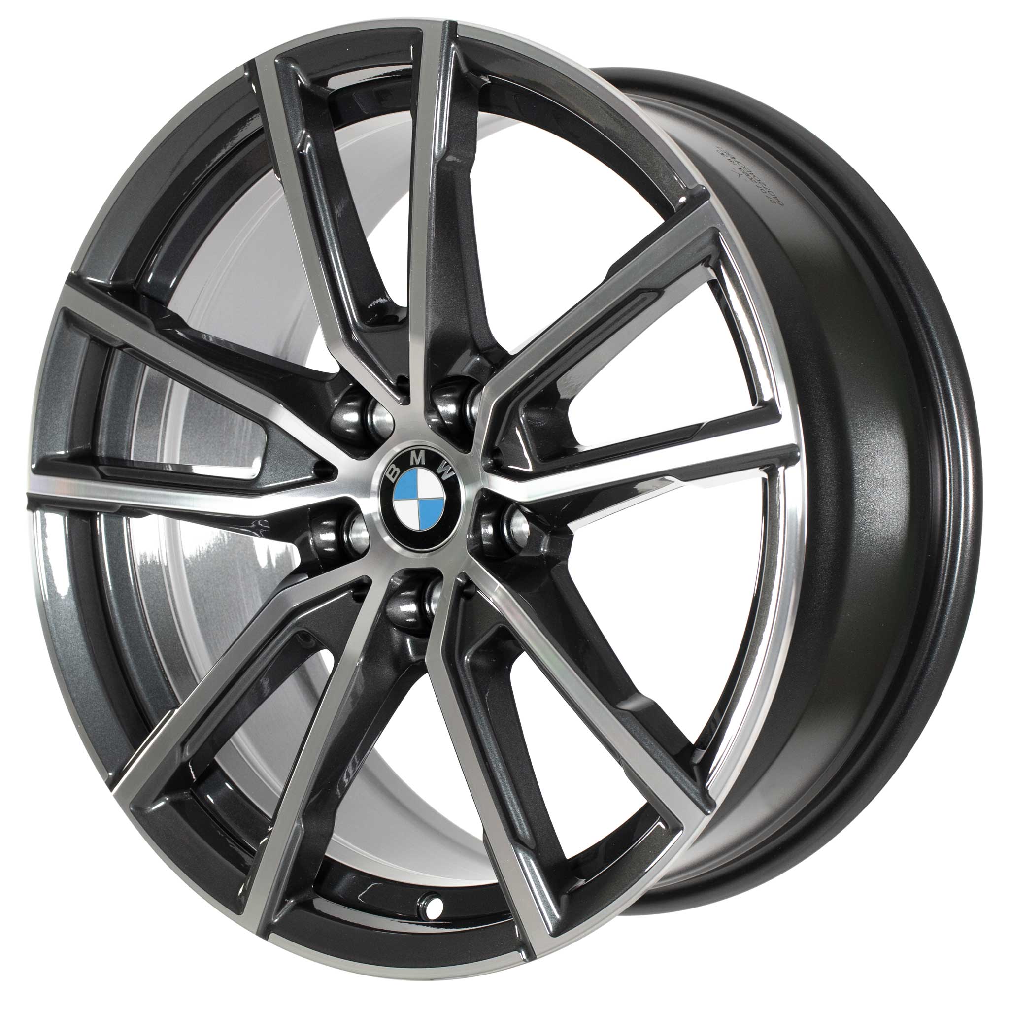 BMW 780 Orbit Grey with Bright Turned Alloy Wheel Product Image #2