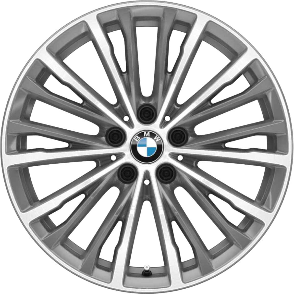 BMW 781 Ferric Grey with Bright Turned Alloy Wheel Product Image #1