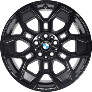 18" BMW 880M Jet Black Matt alloy wheel