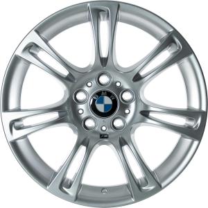 18" BMW 350M Silver alloy wheel