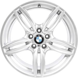 BMW 351M Décor Silver Alloy Wheel for BMW 5 Series F10 - Sizes 19in
