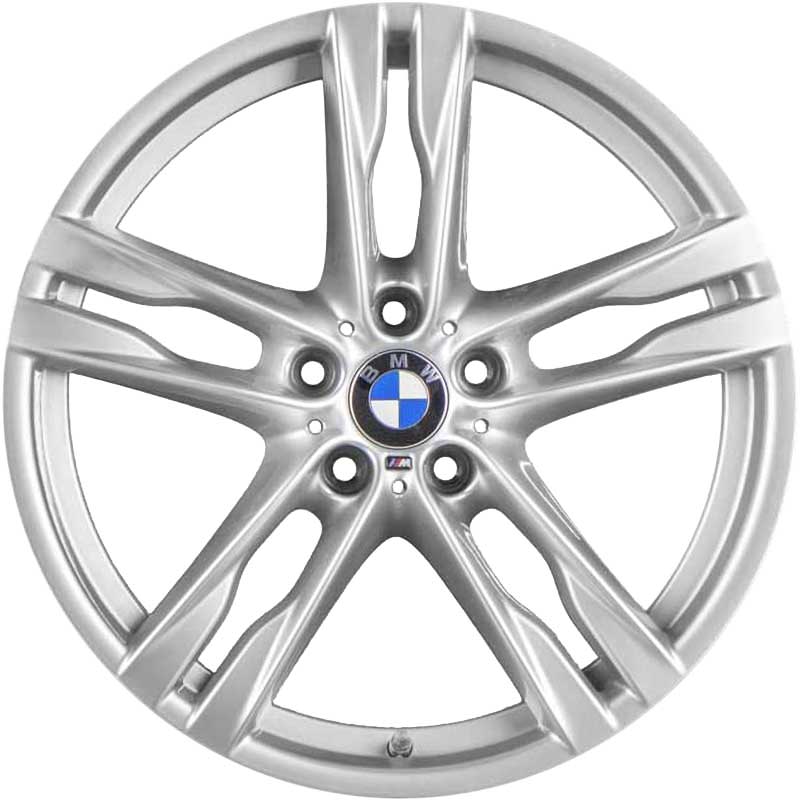 BMW 373M Silver Alloy Wheel Product Image #1