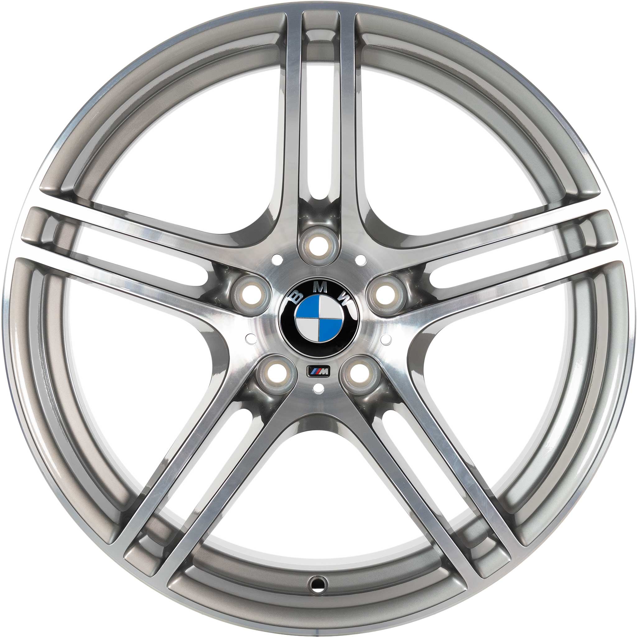 BMW 313M Ferric Grey with Bright Turned Alloy Wheel Product Image #1