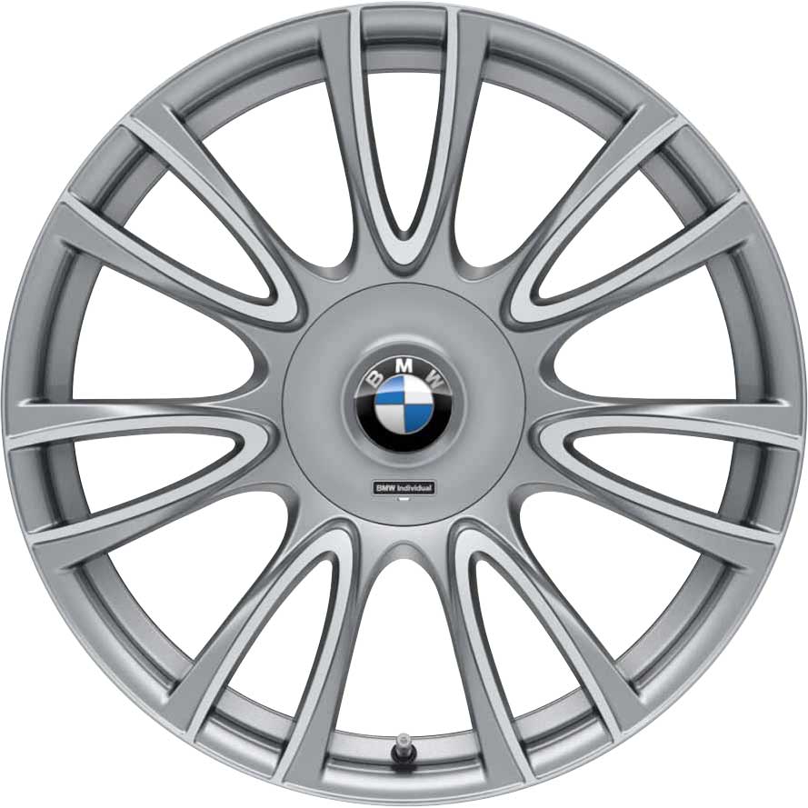 BMW 439 Silver with Bright Turned Alloy Wheel Product Image #1
