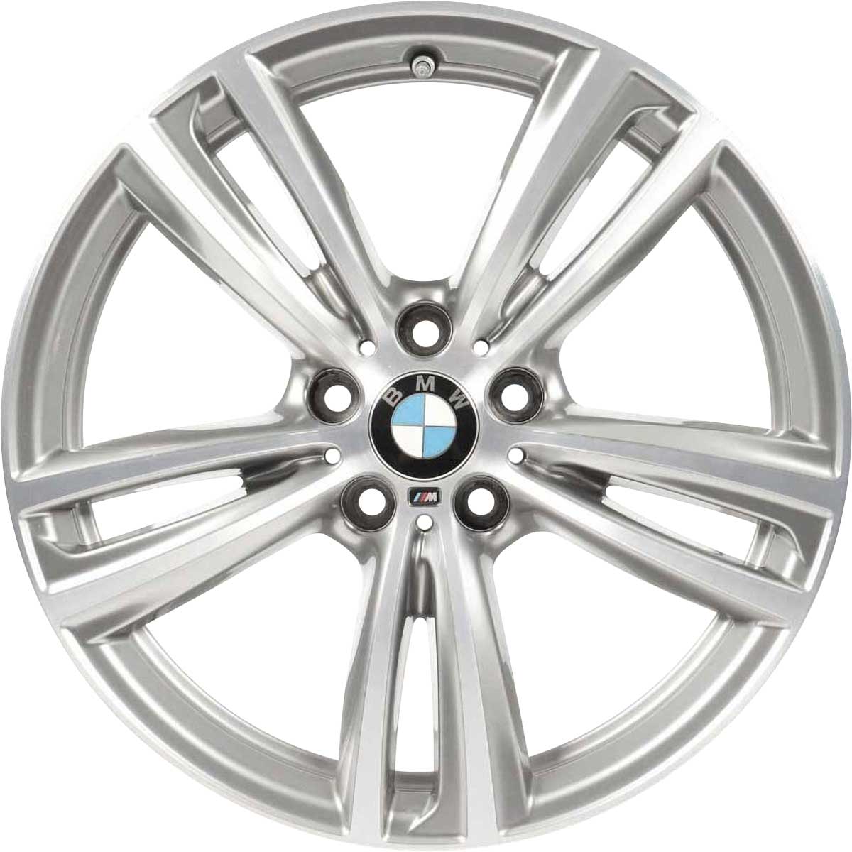 BMW 442M Ferric Grey with Bright Turned Alloy Wheel Product Image #1