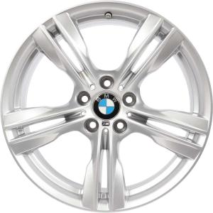 19" BMW 467M Reflex Silver alloy wheel