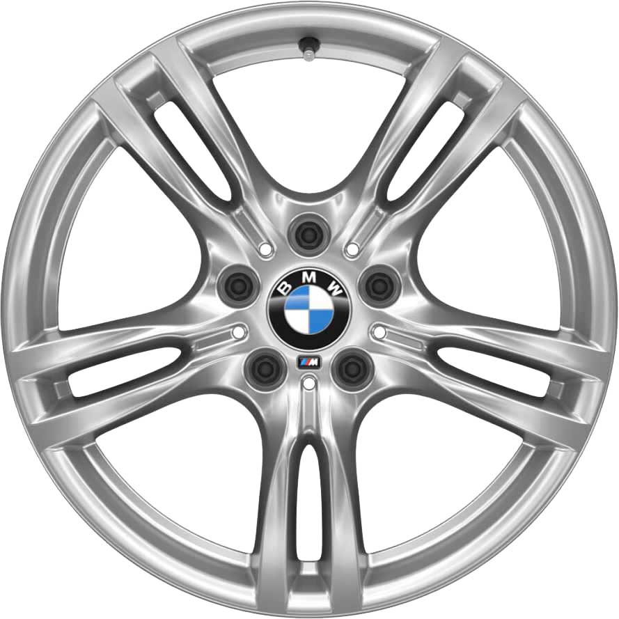 BMW 400M Silver Alloy Wheel Product Image #1