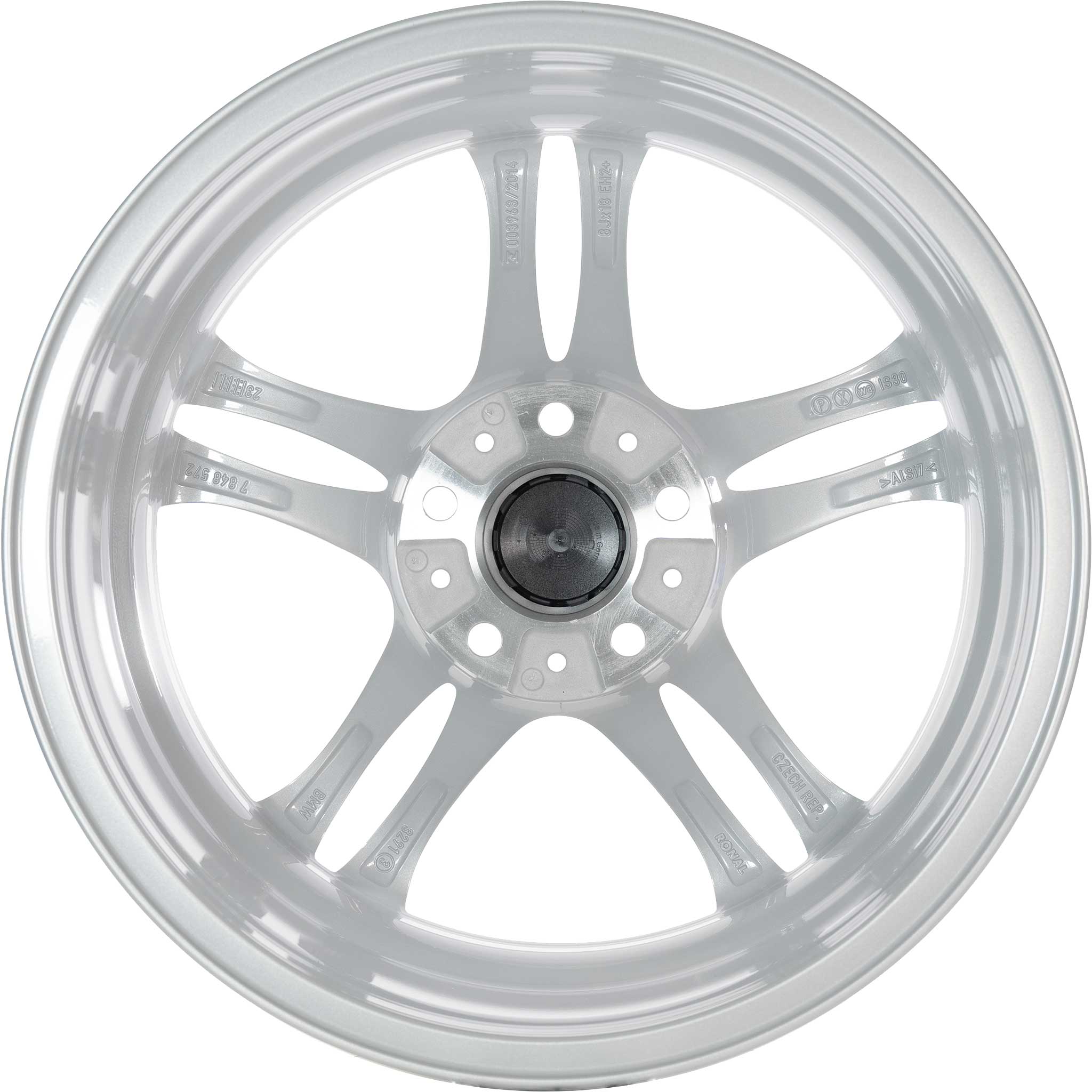 BMW 613M Silver Alloy Wheel Product Image #3