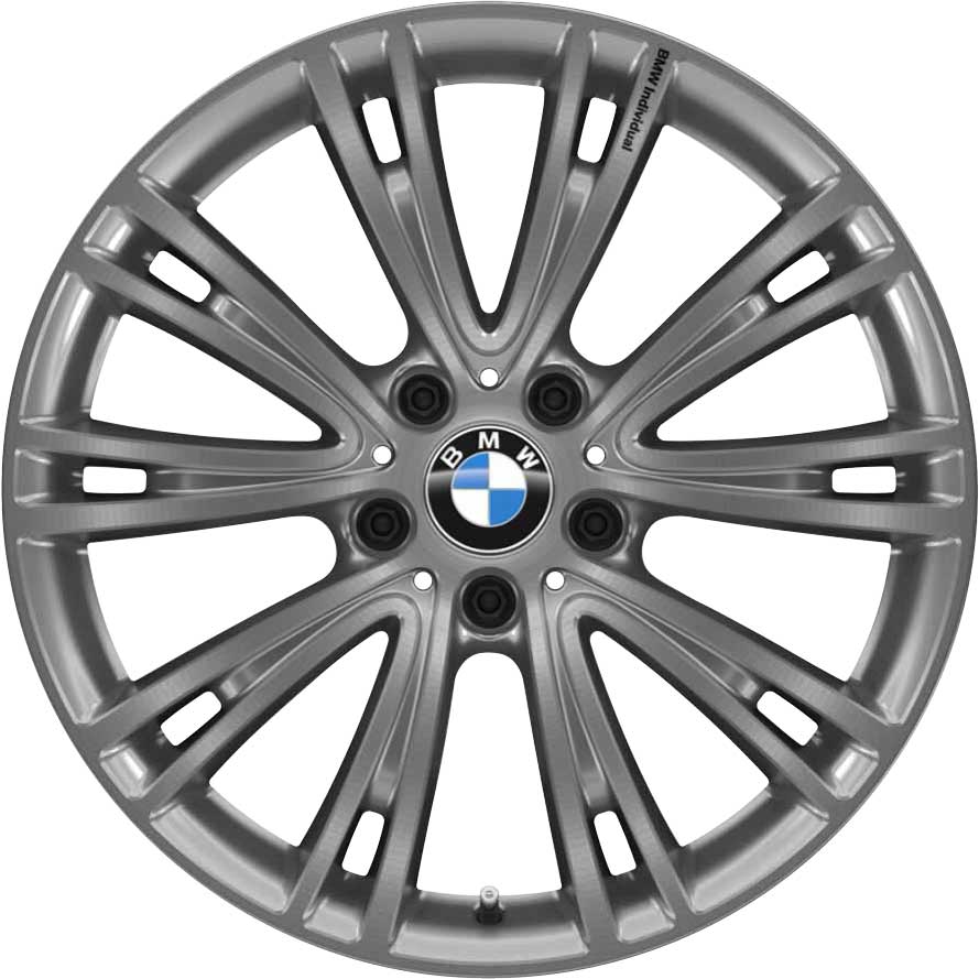 BMW 626 Silver Alloy Wheel Product Image #1