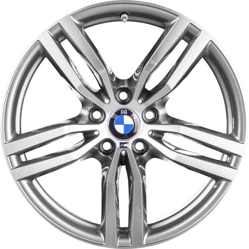 BMW 623M Ferric Grey with Bright Turned Alloy Wheel Product Image #1