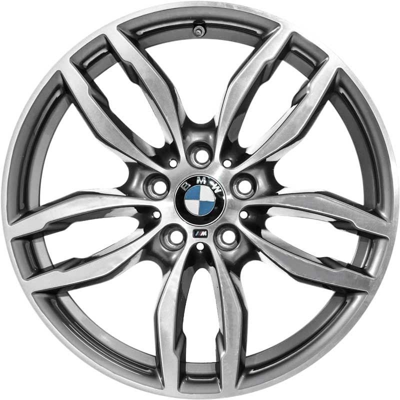 BMW 622M Ferric Grey with Bright Turned Alloy Wheel Product Image #1