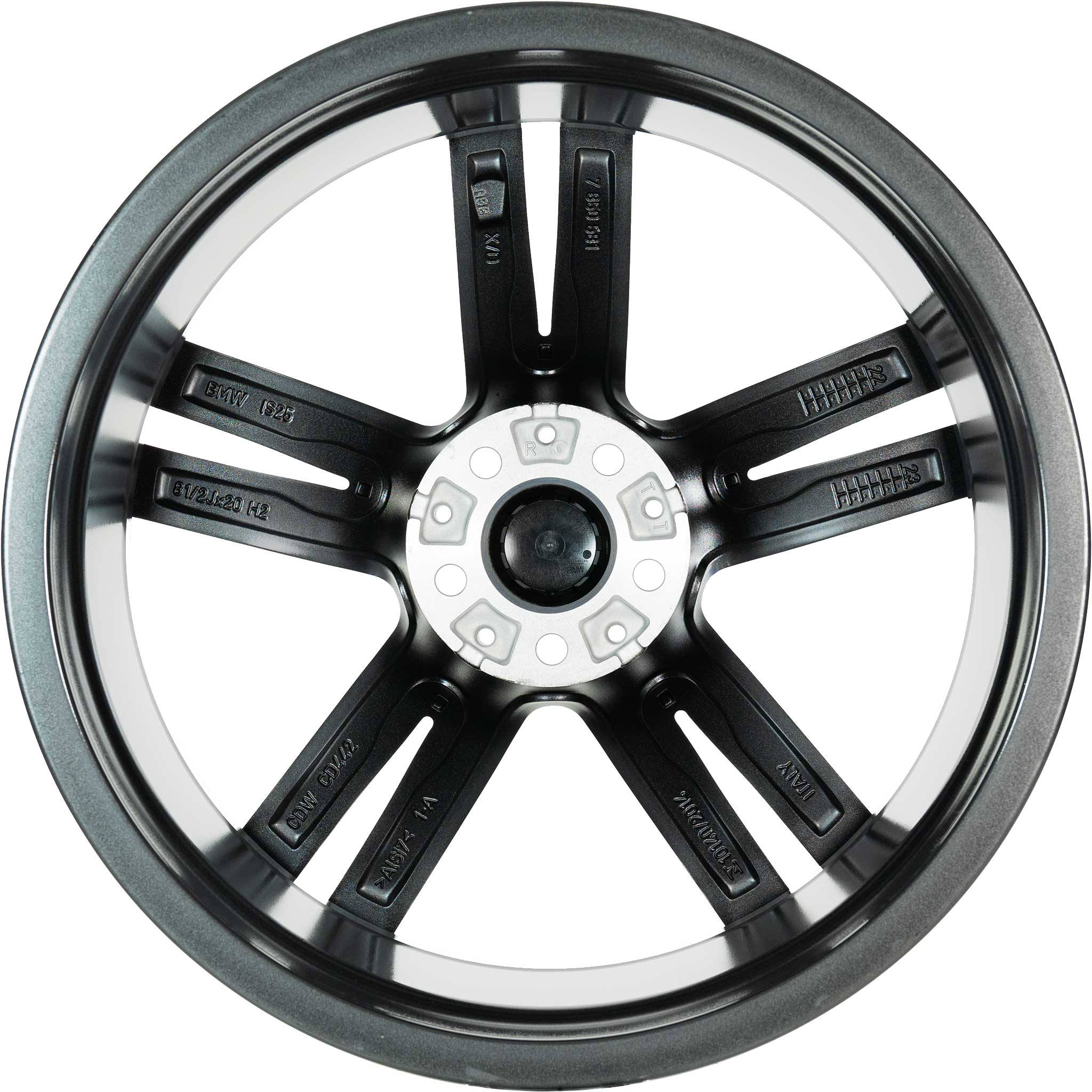 BMW 648M Orbit Grey with Bright Turned Alloy Wheel Product Image #3