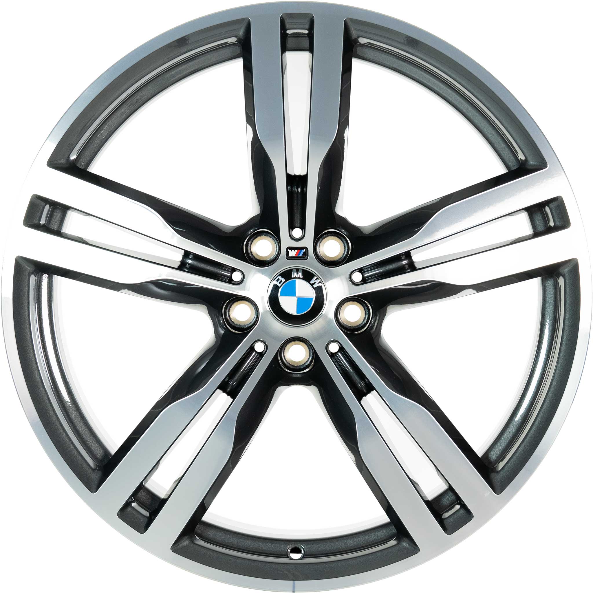 BMW 648M Orbit Grey with Bright Turned Alloy Wheel Product Image #1