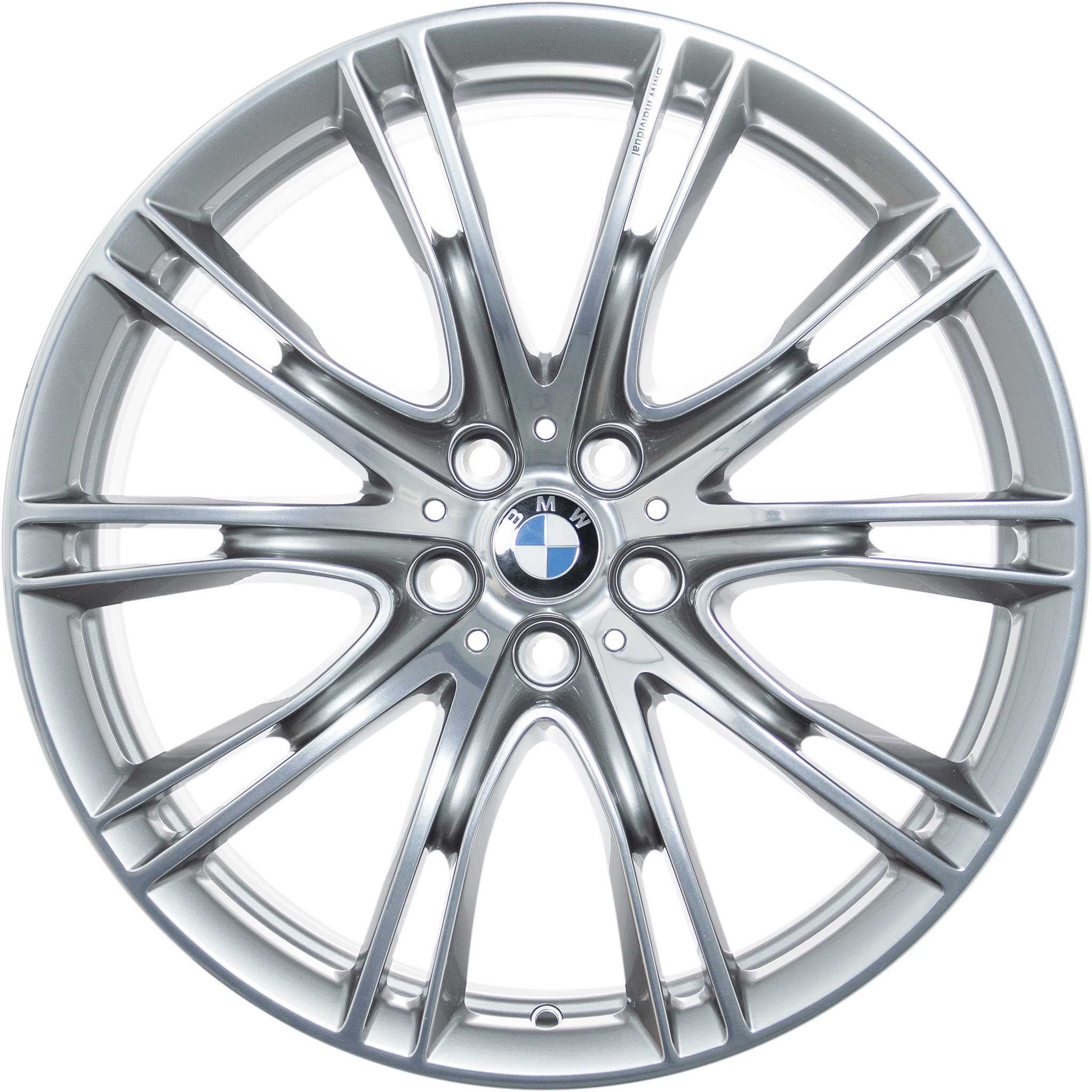 BMW 649i Ferric Grey with Bright Turned Alloy Wheel Product Image #1